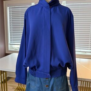 Vintage Cool Blue Blouson